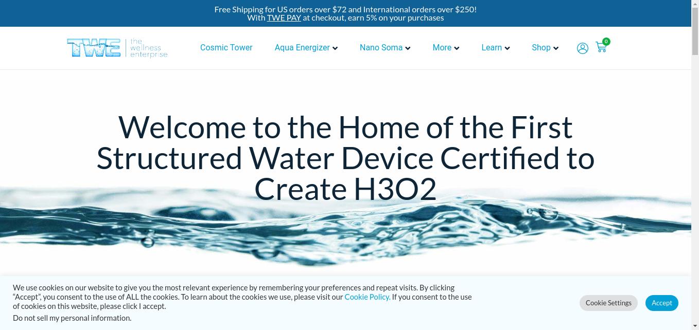 Best water products! The only certified Structured Water device, the Best Water Pitcher Ever & the used and discounted structured water device market!